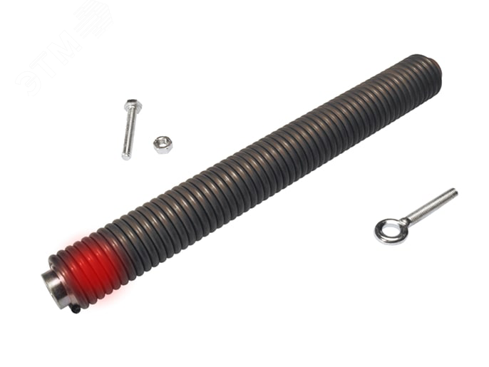 Изображение товара Пружина балансировочная красная диаметром 55 мм для шлагбаумов