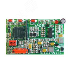 Плата-радиоприемник AF43SR. 433.92 МГц для        брелоков-передатчиков с динамическим кодом (AF43SR)