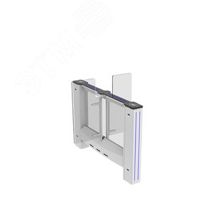 Изображение товара Турникет с распашными створками SWING GATE SWG 55, ширина прохода 550 мм, высота створки 900 мм, боковой (левый или правый) модуль. (шт)