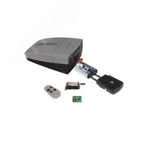 Изображение товара Комплект автоматики для секционных ворот высотой до 2,7 м на основе привода VER13DMS с управлением через приложение (встроенный блок управления, направляющий профиль) (шт)