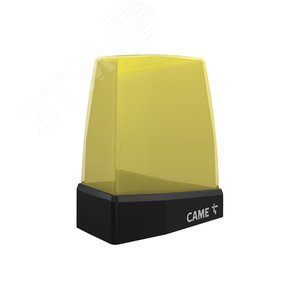 Лампа светодиодная сигнальная с желтым плафоном, электропитание 24/230 В