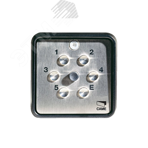 Клавиатура кодонаборная беспроводная, накладная, 7-кнопочная S9000 CAME