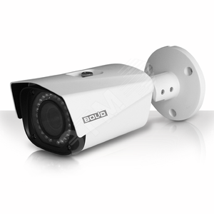 Видеокамера цилиндрическая аналоговая, цветная, 2 Мп, объектив 2,7-13,5 мм, ИК-подсветка (до 30 м), Версия 2