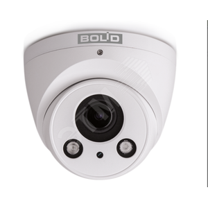 Видеокамера купольная Eyeball сетевая цветная 3 Мп объектив 27-12 мм моторизированный ИК-подсветка (до 60 м)