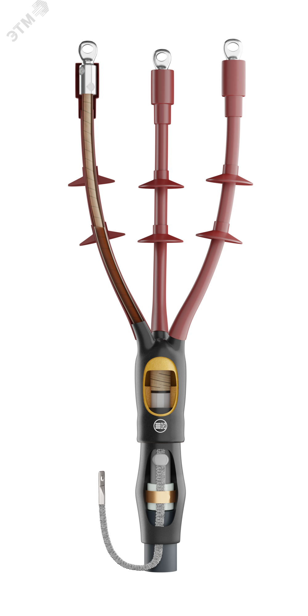 Изображение товара Муфта кабельная концевое HT1P-12/3x150-240L16 для 3-х жильных кабелей