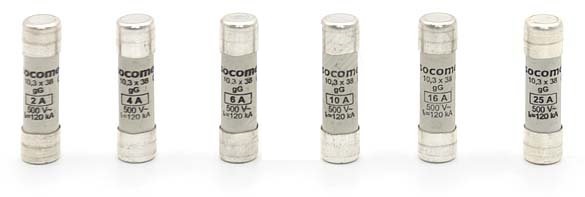 Предохранитель плавкий GG 10.3Х38 6A