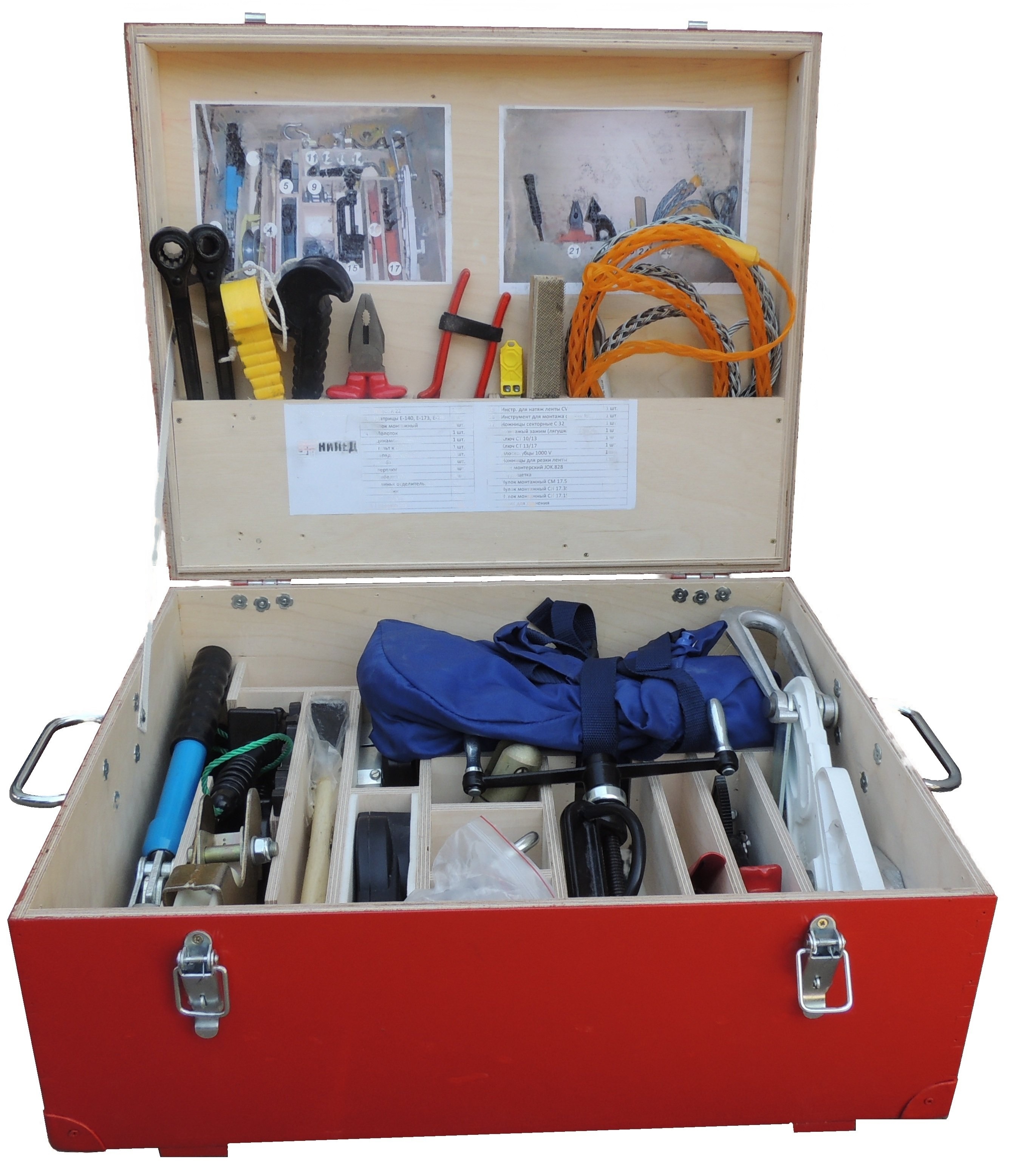 Бригадный штатный набор инструмента ТК-1