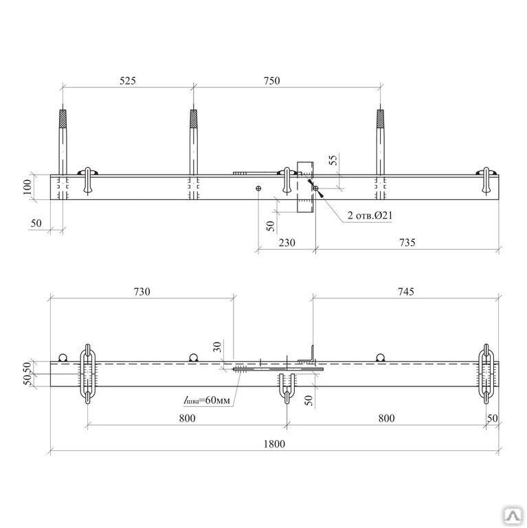 Траверса ТМ-2005 (12.020)
