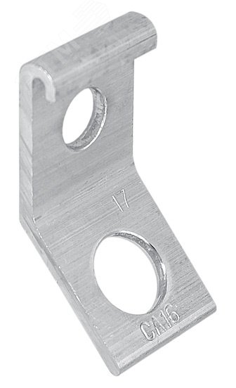 Изображение товара Кронштейн анкерный CA 16 для крепления СИП и зажимов, алюминиевый сплав