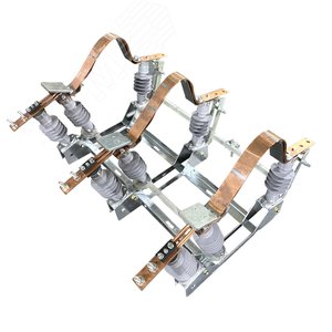 Разъединитель РЛК-1А-10-IV/400 УХЛ1 с приводом    ПР-01-7 УХЛ1 (ПР-У-01 УХЛ1) с КМЧ (6200) - фото 1