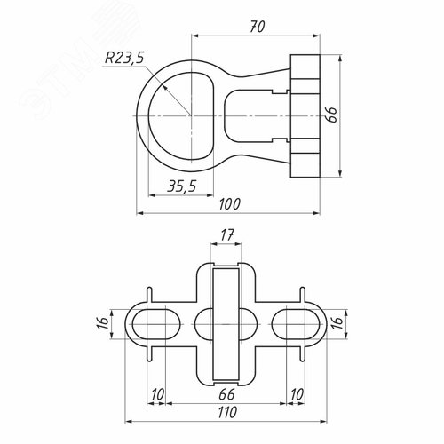 Кронштейн CS 10.3 - фото 2