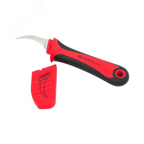 Изолированный кабельный нож с изогнутым лезвием (ICK-2) - фото 3