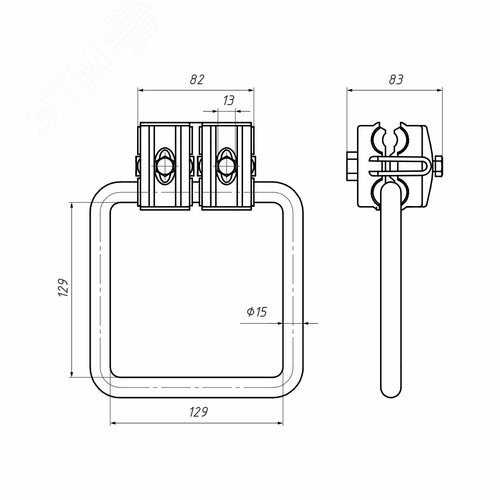Зажим оперативный ответвительный RPN+D - фото 2