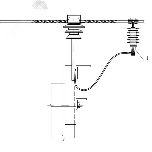 Устройство защиты от импульсных перенапряжений    УЗИП-6кВ - фото 2