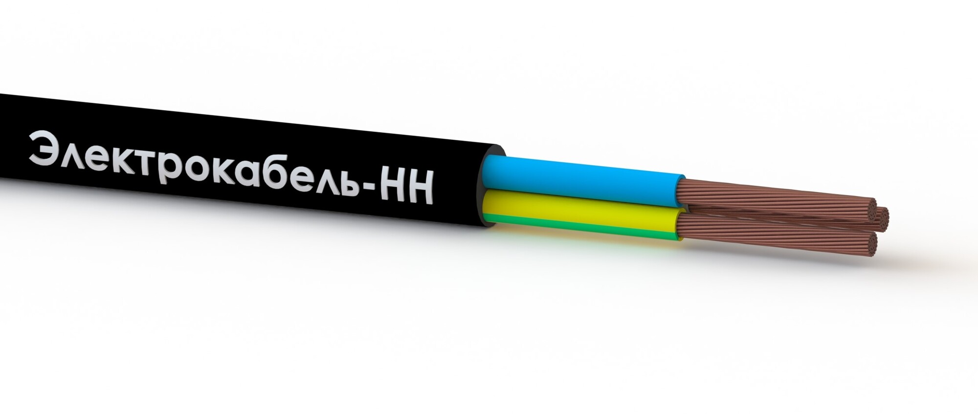 Провод ПВС 3х1,5 ж/з+гол (50м) ТРТС