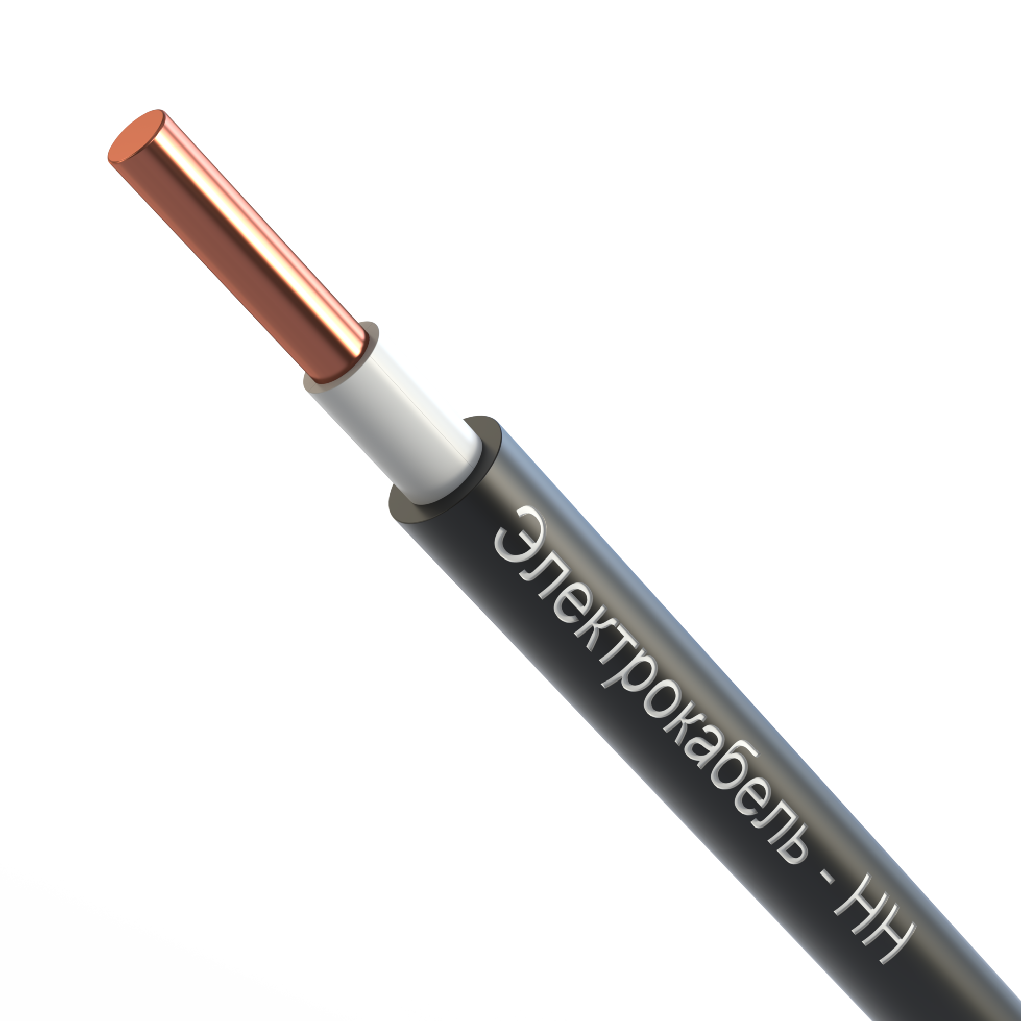 Кабель силовой ВВГнг(А)-LS 1х2,5ок-1 белый (500м) ТРТС