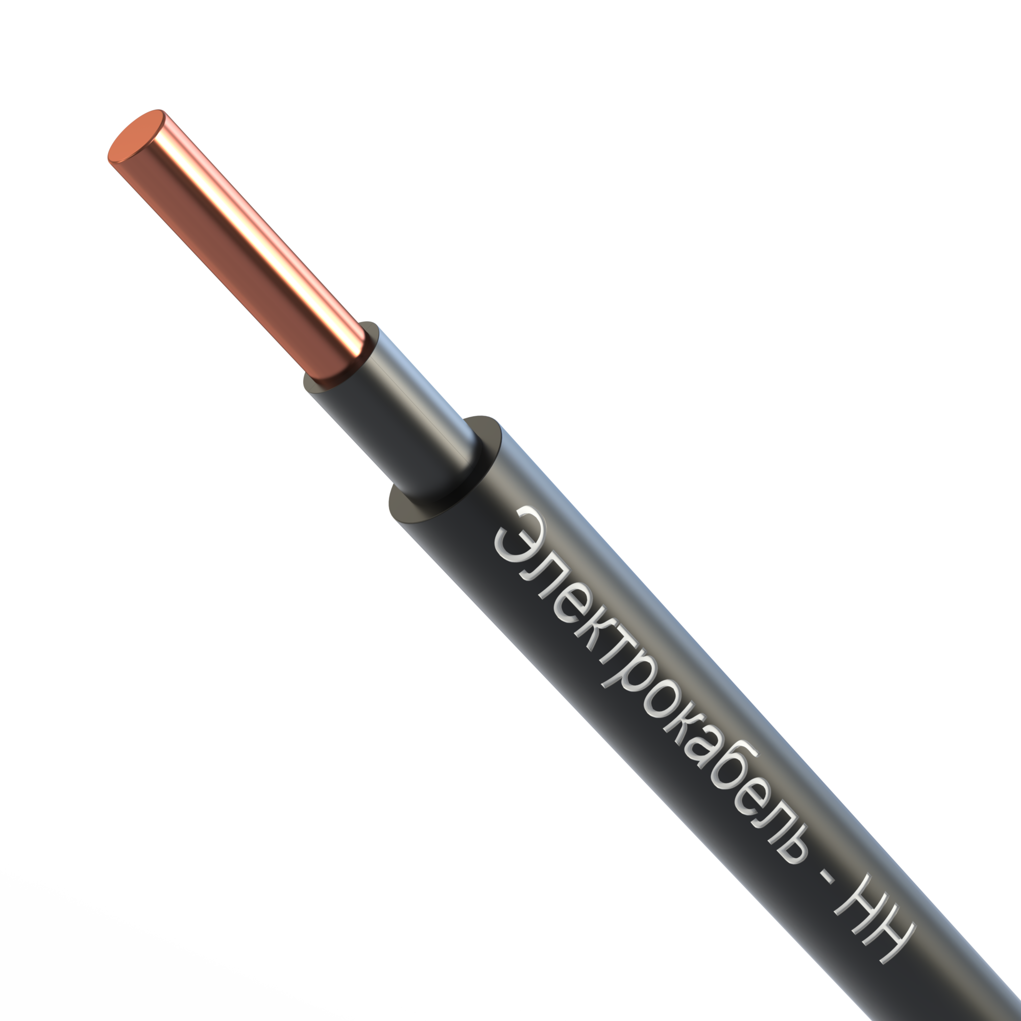 Кабель силовой ВВГнг(А)-LS 1х2,5ок-0,66 черный (500м) ТРТС