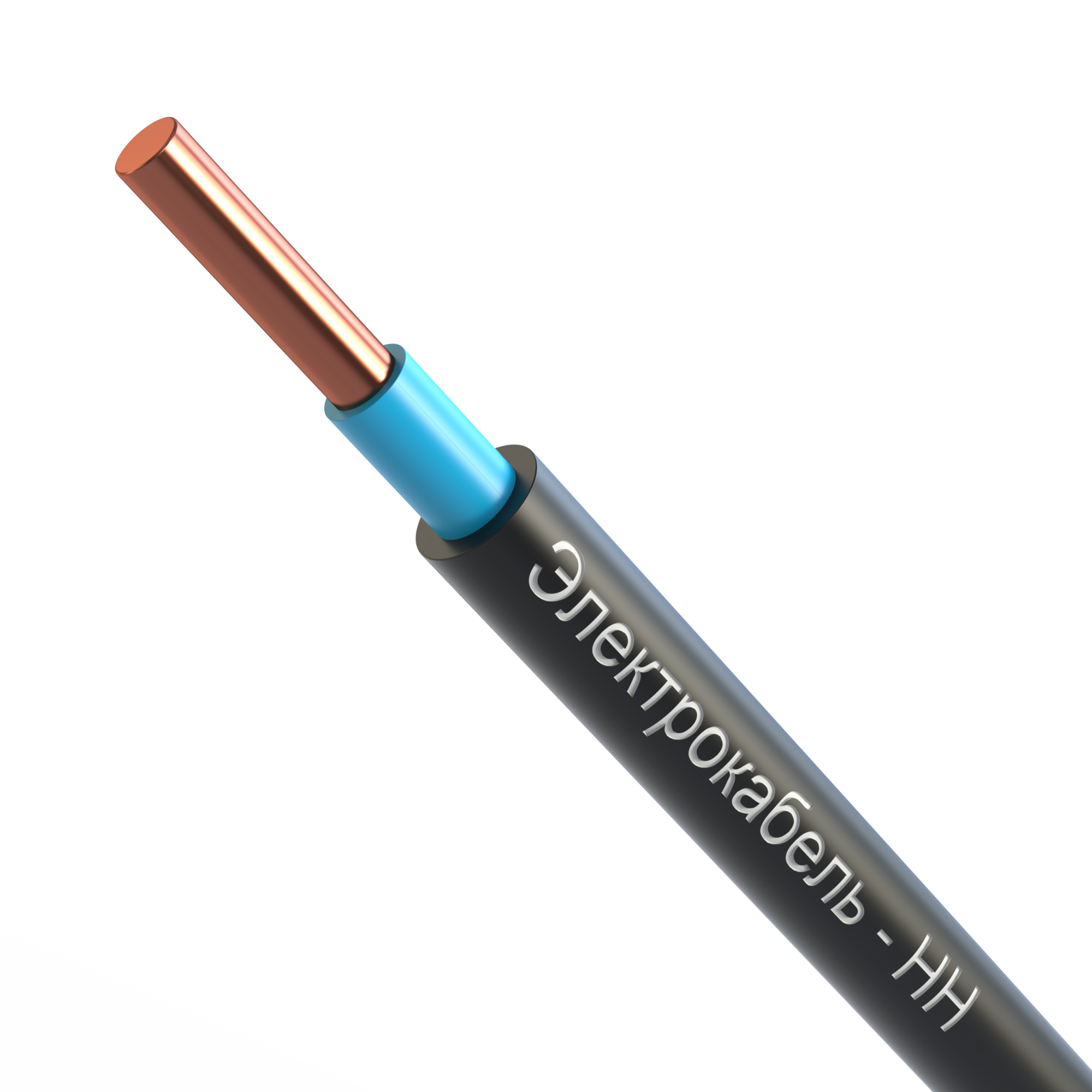 Кабель силовой ВВГнг(А)-LS 1х10ок-0,66 синий (200м) ТРТС