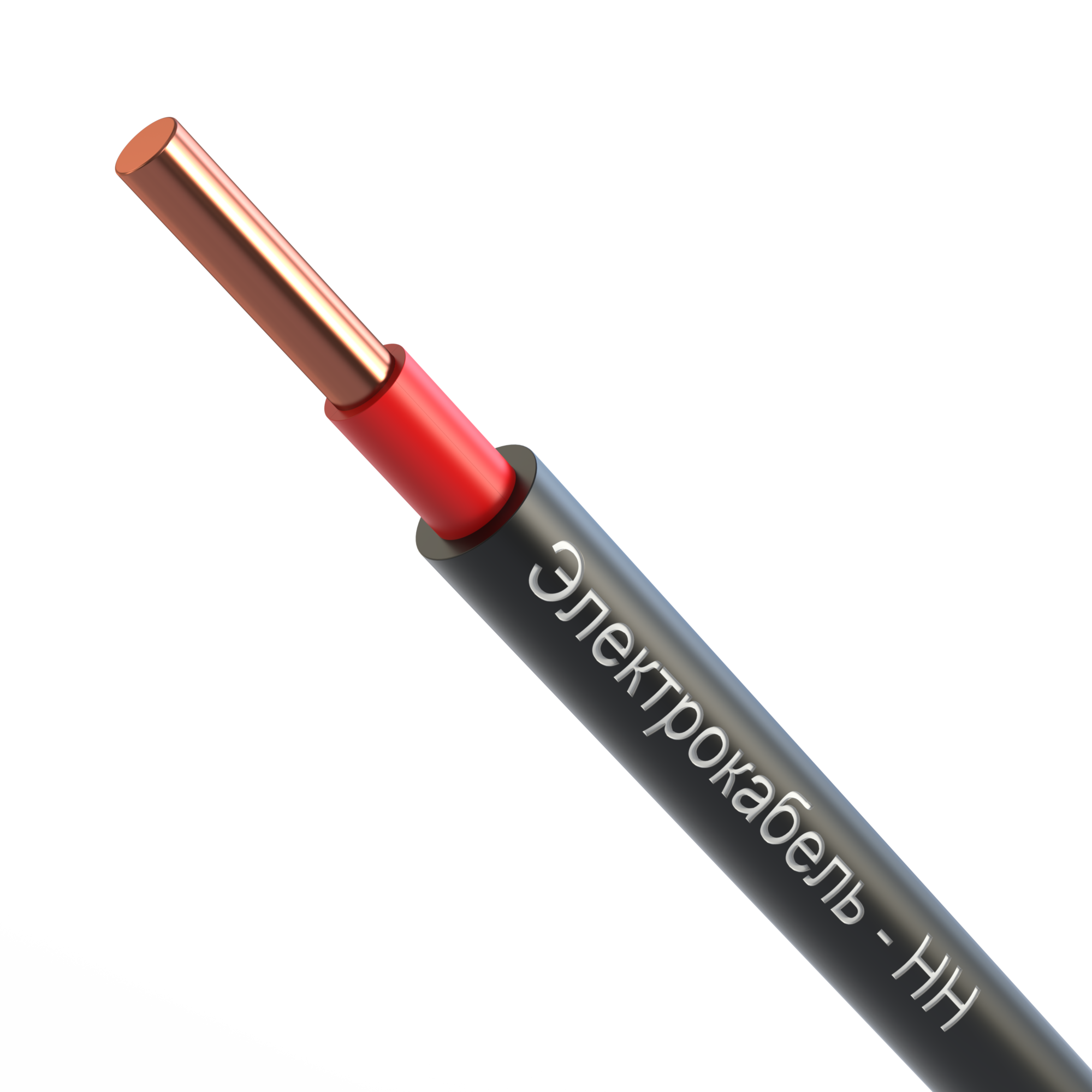 Кабель силовой ВВГнг(А)-LS 1х10ок-1 красный ТРТС