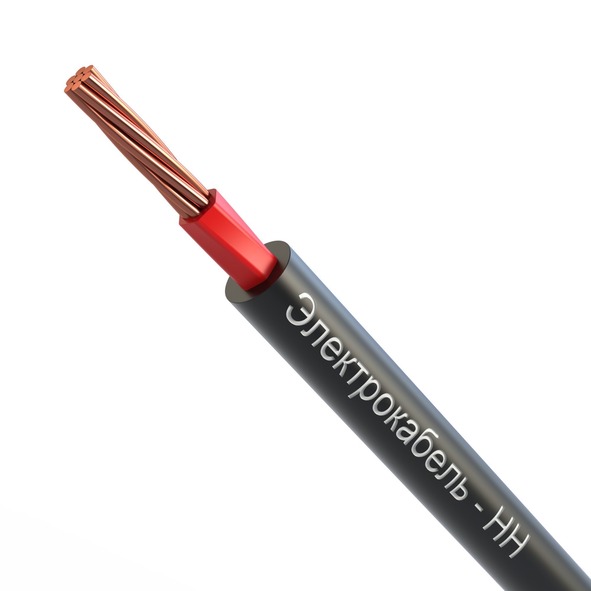 Кабель силовой ВВГнг(А)-LS 1х16мк-1 красный ТРТС