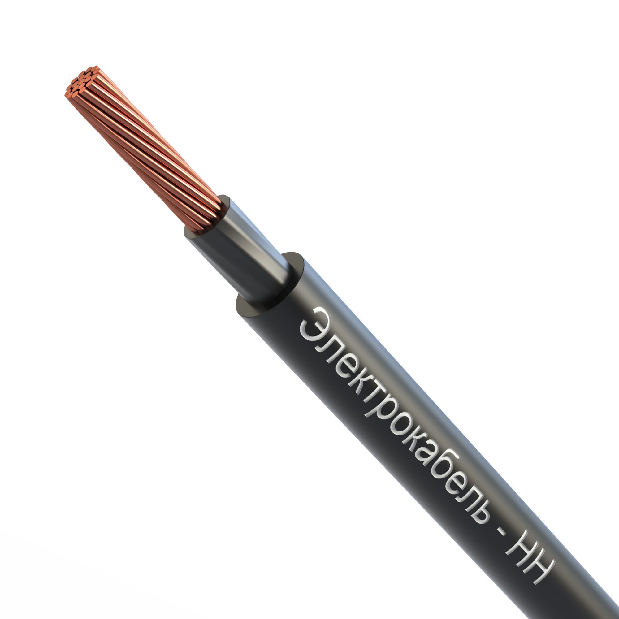 Кабель силовой ВВГнг(А)-LS 1х70мк черный ТРТС