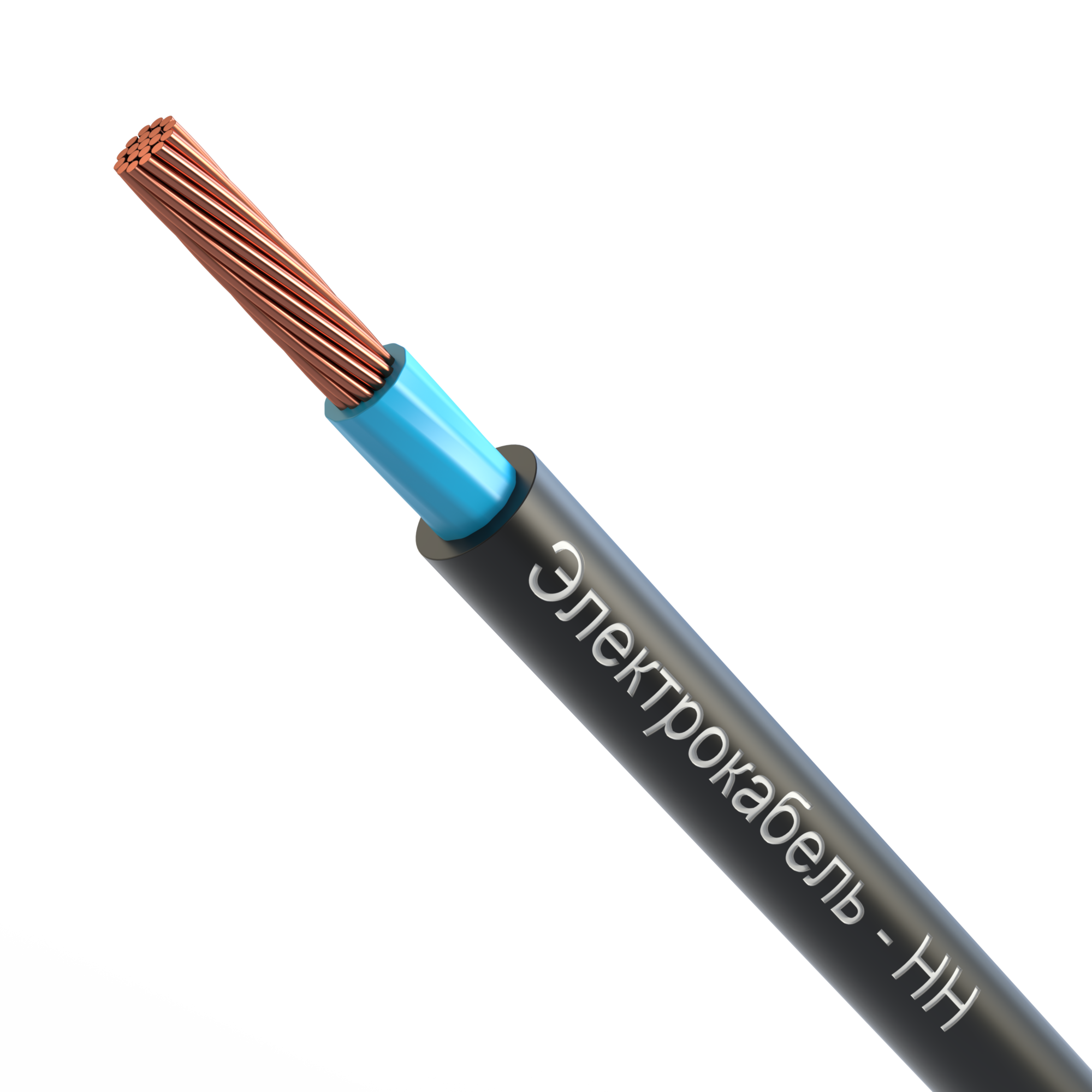 Кабель силовой ВВГнг(А)-LS 1х70мк(N) синий ТРТС