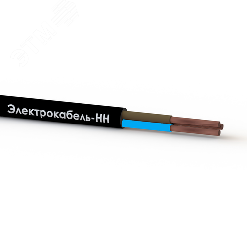 Изображение товара Провод ПВС 3х1,5 черный (100м) ТРТС (м)