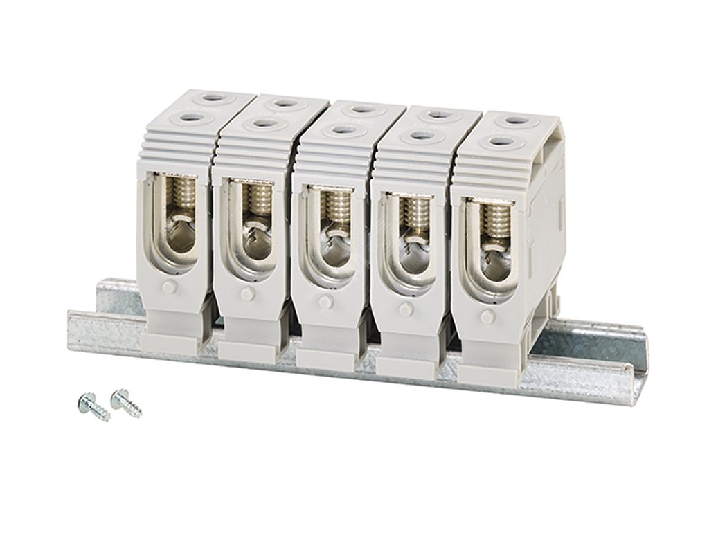 Изображение товара 5-полюсная клемма DK KS 35 для DIN-рейки на 16-50 мм2, 150 А, Германия