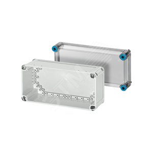 Коробка распределительная гладкие стенки 300х150х170 IP65 серая с ...