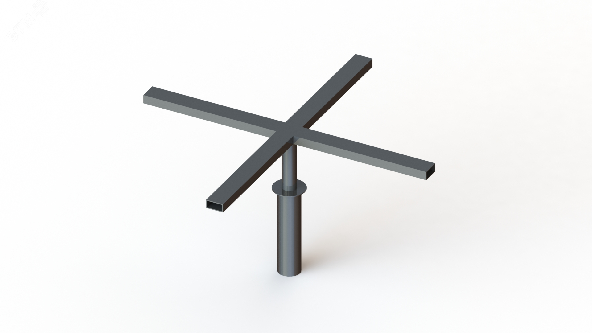 Изображение товара Кронштейн КТ-0,2-1,0х1,0-К80-ц для освещения опор и фасадов