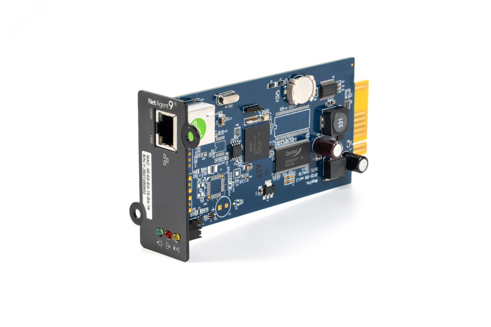 Изображение товара SNMP-модуль CY 504 Мониторинг и управление по Ethernet (шт)