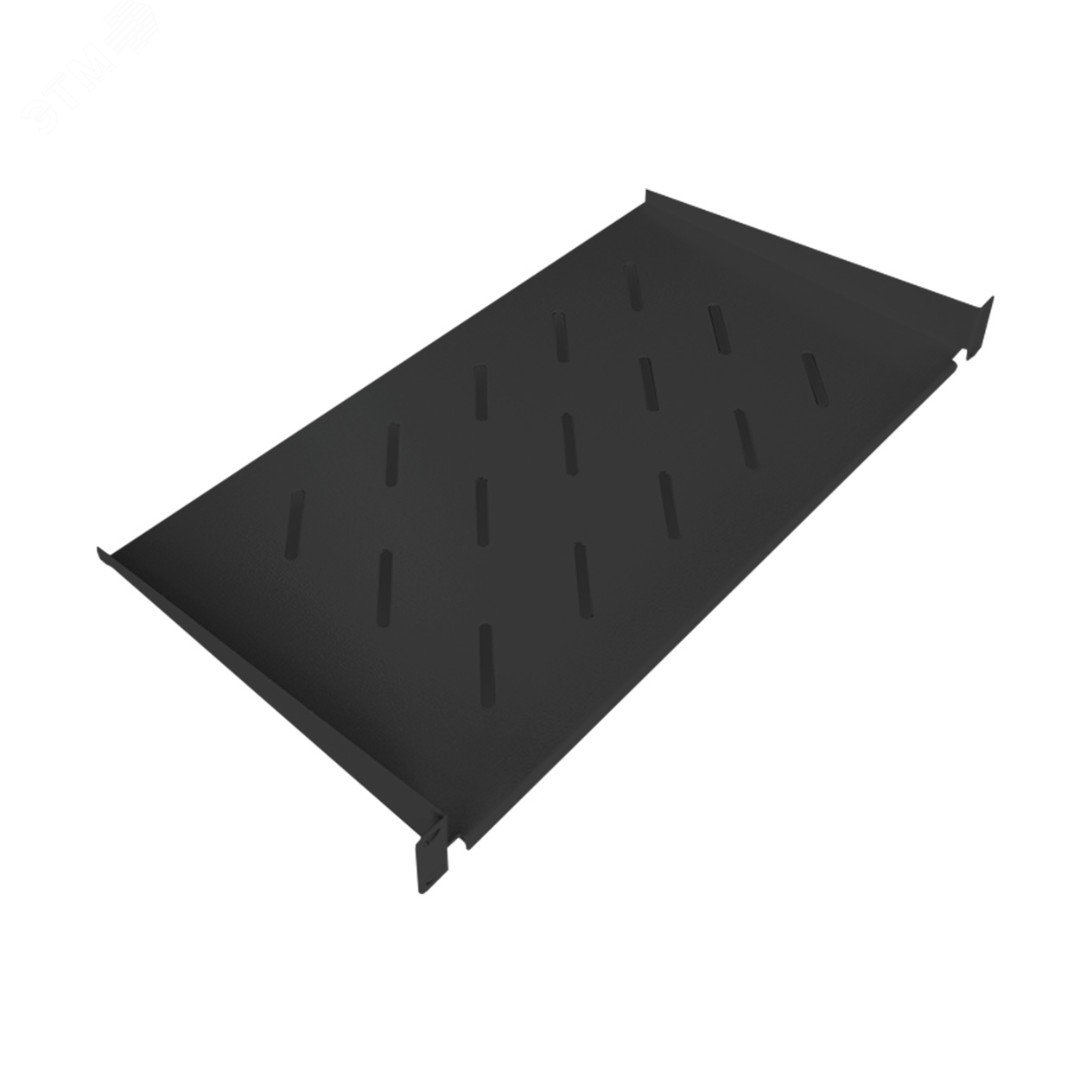 Изображение товара Полка телекоммуникационная SKAT TB Shelf F350-B 19 черная 482 мм ширина 350 мм глубина