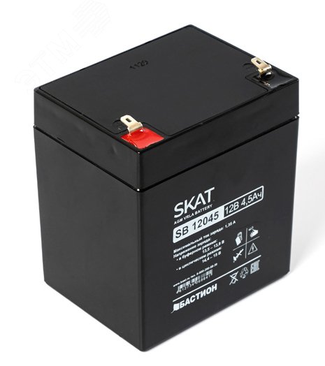 Изображение товара SKAT SB 12V 4,5Ah AGM аккумулятор