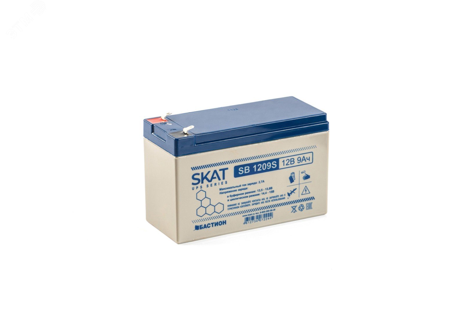 Изображение товара SKAT SB 1209S - 12В 9Ач AGM, герметичная