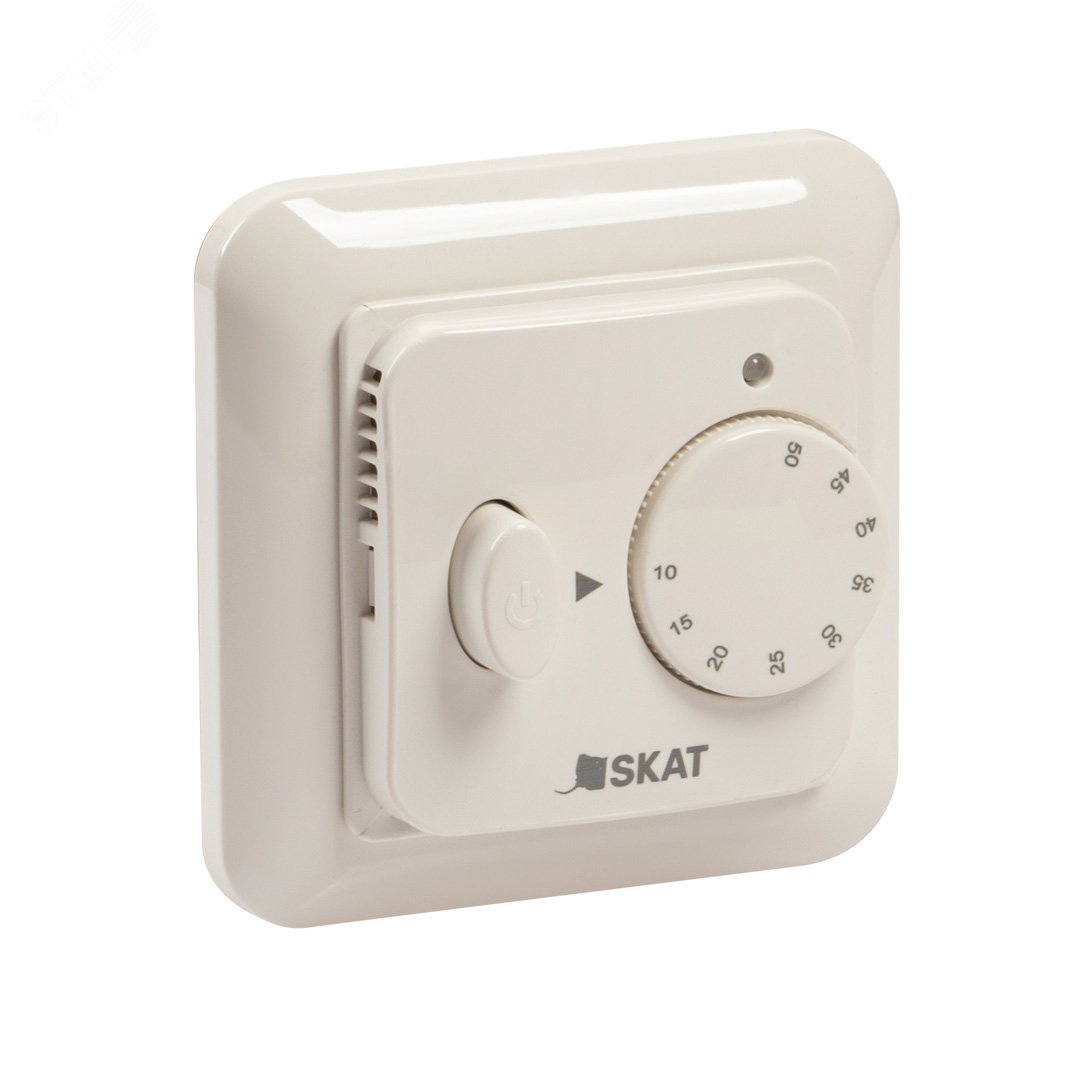 Изображение товара Термостат для теплого пола SKAT HT TS 16A Base с механическим управлением