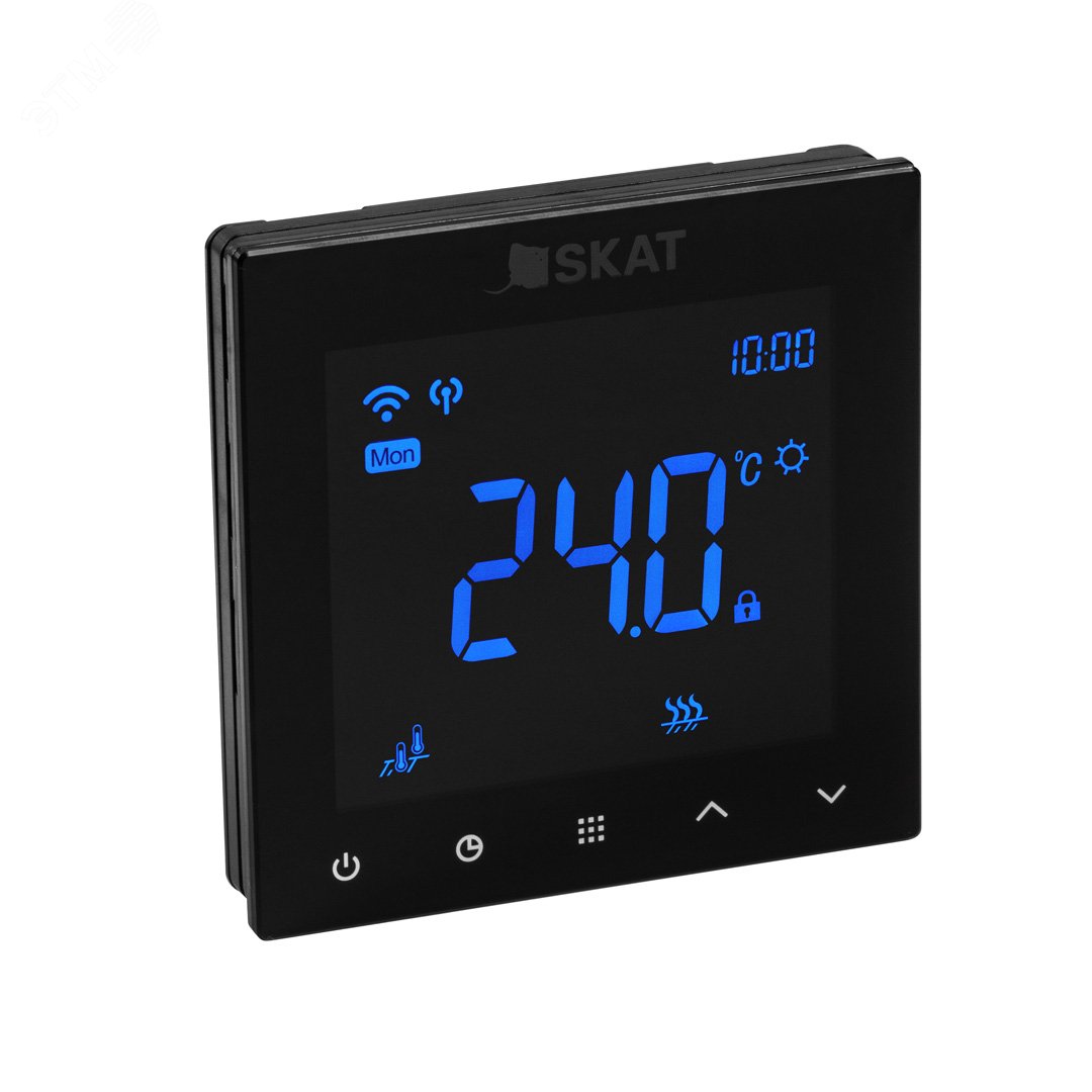 Изображение товара Программируемый термостат для теплого пола SKAT HT TS 16А Lux (шт)