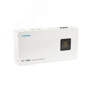 Изображение товара RAPAN ST-3000 стабилизатор сетевого напряжения, 3000ВА, Uвх. 100-260 В (шт)