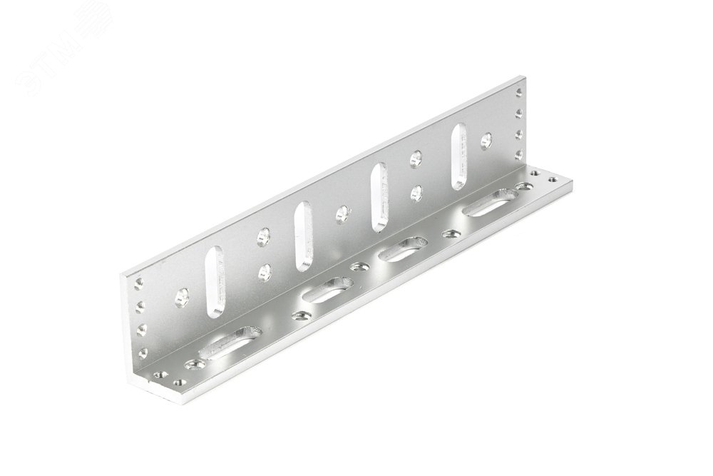 Изображение товара L-образное крепление для электромагнитного замка SPRUT Bracket-296L анодированный алюминий