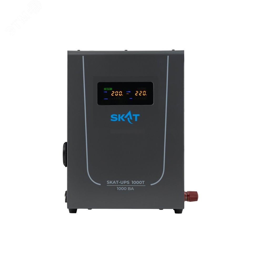 Изображение товара SKAT-UPS T 1000 — источник бесперебойного питания 1000ВА, без АКБ Изображение товара SKAT-UPS T 1000 — источник бесперебойного питания 1000ВА, без АКБ