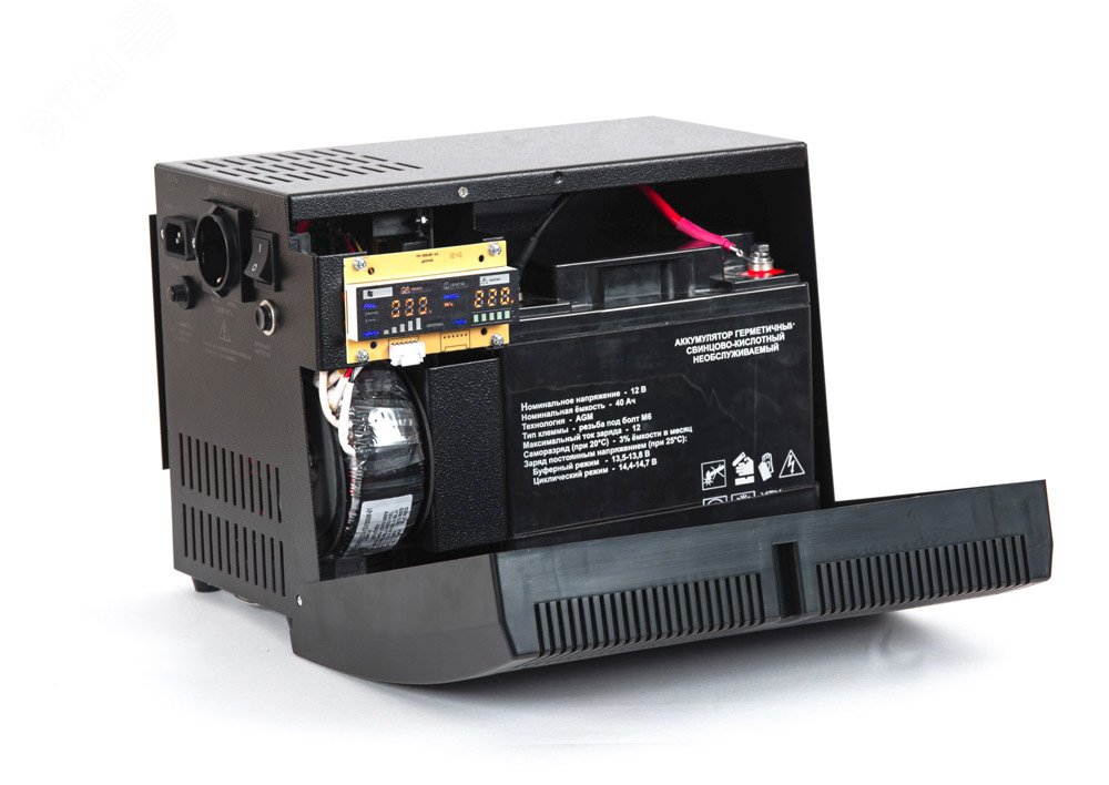 Изображение товара Источник бесперебойного питания Line-interactive Teplocom 500 ВА/300 Вт c автоматической защитой дл