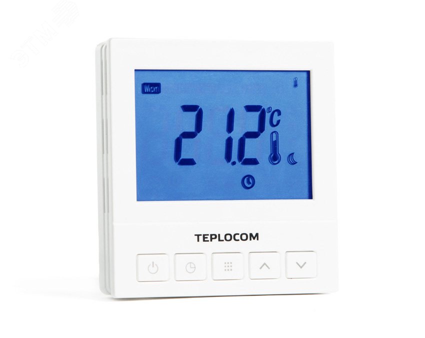 Термостат встраиваемый програмируемый комнатный Teplocom TS-Prog-220/3A 913 Бастион - превью