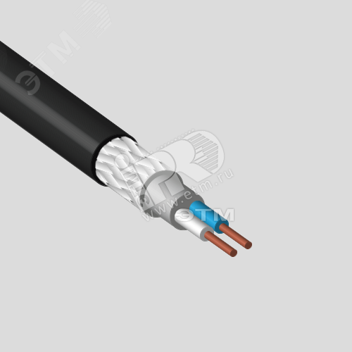 Изображение товара Кабель КИПВЭП 2х2х0.78 метров для промышленного интерфейса RS-485