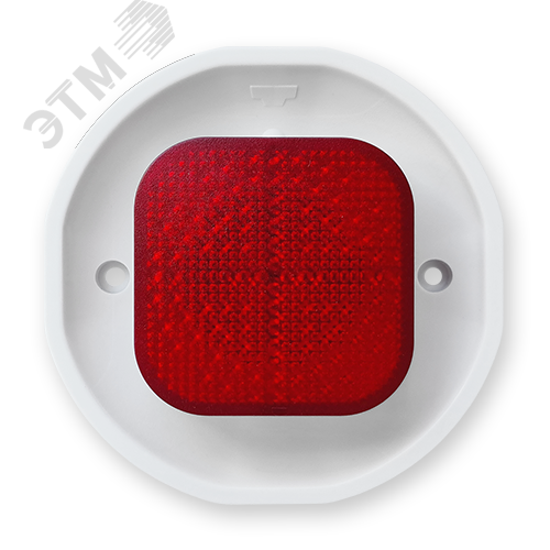 Изображение товара Оповещатель охранно-пожарный светозвуковойоповещатель светозвуковой, сверхяркие светодиоды. Два самостоятельных канала: свет и звук, свет/звук 25 мА/60 мА. Защита от переполюсовки, IP54. (шт)