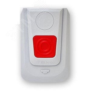 Извещатель охранный ручной точечный электроконтактный тревожная кнопка, фиксация при нажатии, разблокировка встроенным толкателем на торце извещателя.