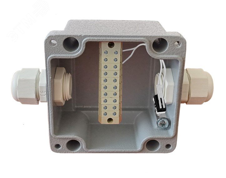 Изображение товара Металлическая соединительная коробка МОРОЗ IP66/IP68 для электропроводки