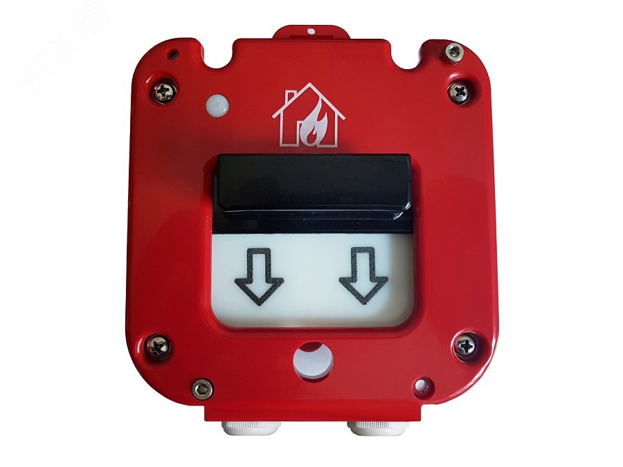 Изображение товара Извещатель пожарный ручной ИП 535-26-А СЕВЕР платиковый ввод 6-12 мм (шт)