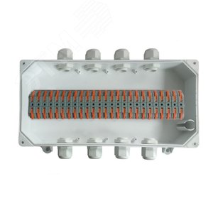 Изображение товара Коробка распределительная клеммная влагозащищенная КСП-25 АЯКС IP66 Wago АТФЕ.685552.228 (шт)