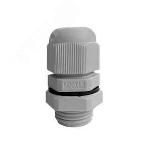 Изображение товара Ввод кабельный пластиковый ПКВ М20х1,5 белый (шт)