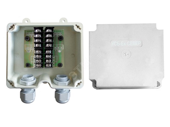 Изображение товара Взрывозащищенная соединительная коробка УСБ-EX Север 6 входов