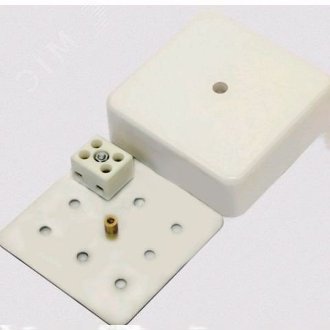 Изображение товара Коробка комутационная огнестойкая 7403-2 (75x75x28) металлическая